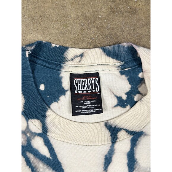 VTG Y2K‎ Disney Mickey Mouse Tie-Dye T-shirt Men’s Women’s Medium Deep Turquoise - Picture 3 of 5